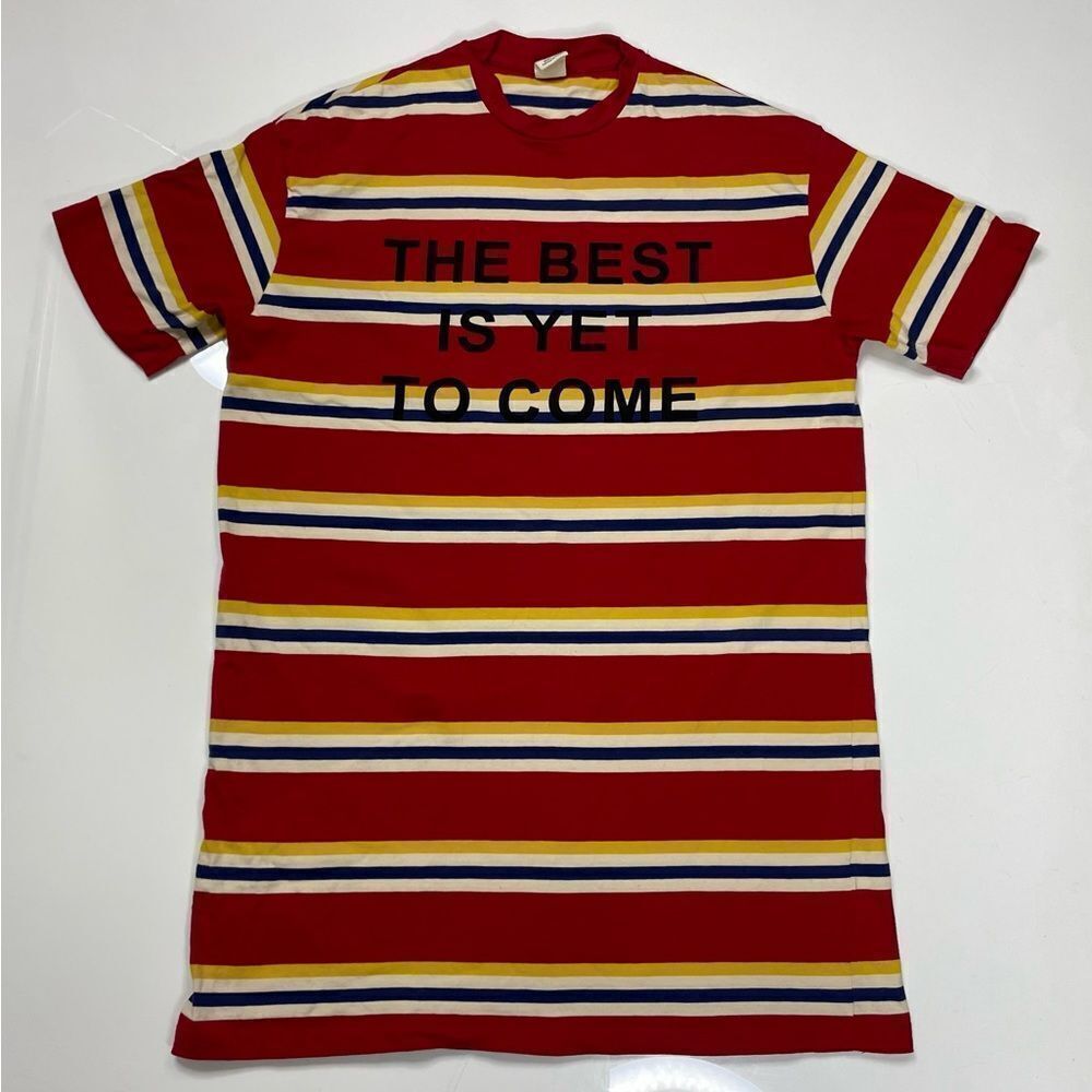 Urban Outfitters The Best Is Yet To Come T-shirt Men Medium Red Colorblack
